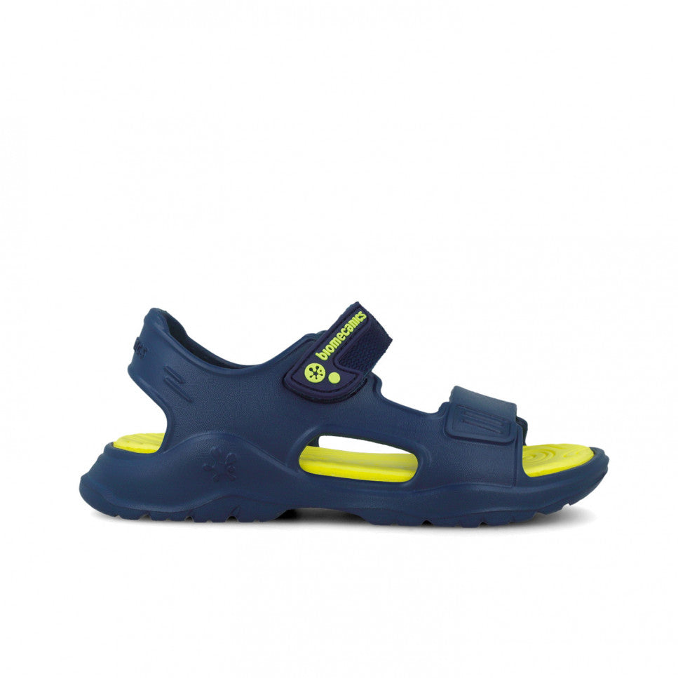 Biomecanics sandale baieti de plaja 24-34 Mat Azul-Lime