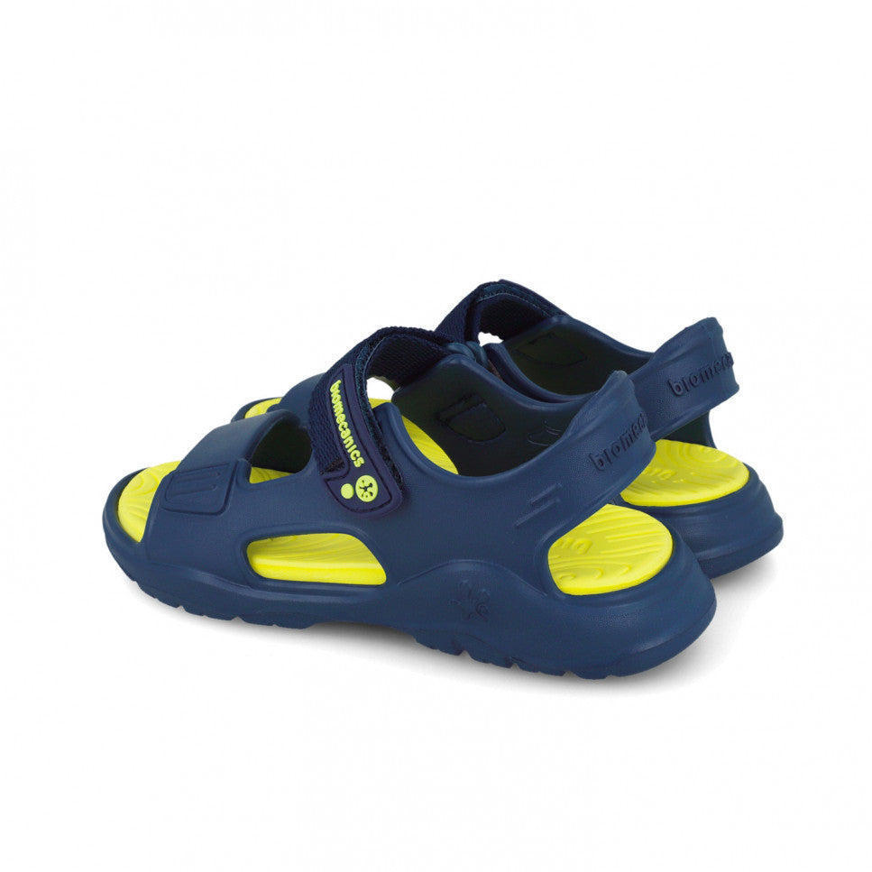 Biomecanics sandale baieti de plaja 24-34 Mat Azul-Lime