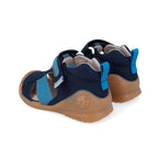 Biomecanics sandale baieti din panza 18-24 Gabardina Azul Marino