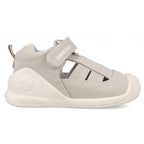 Biomecanics sandale baieti din panza canvas 18-24 Pique Beige Claro
