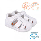 Biomecanics sandale baieti Primii pasi 20-25 Napa Blanco