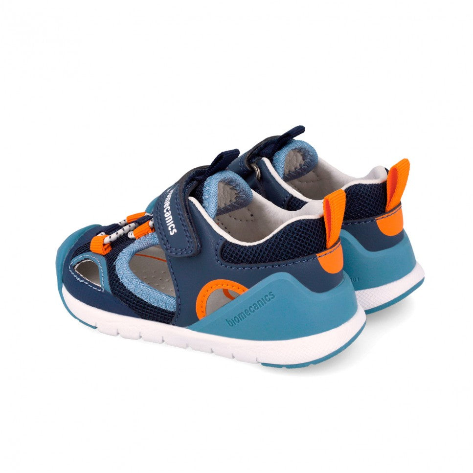 Biomecanics sandale baieti sport First Steps 20-25 Rejilla Azul