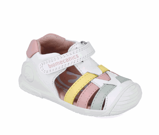 Biomecanics sandale fete 18-25 Napa Blanco Y Multicolor Imagine principală a produsului