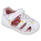 Biomecanics sandale fete 24-26 Napa Blanco cu animale