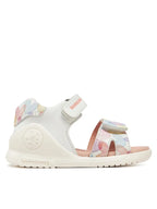 Biomecanics sandale fete 19-25 Nappa Blanco cu inimioare