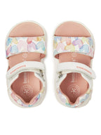 Biomecanics sandale fete 19-25 Nappa Blanco cu inimioare