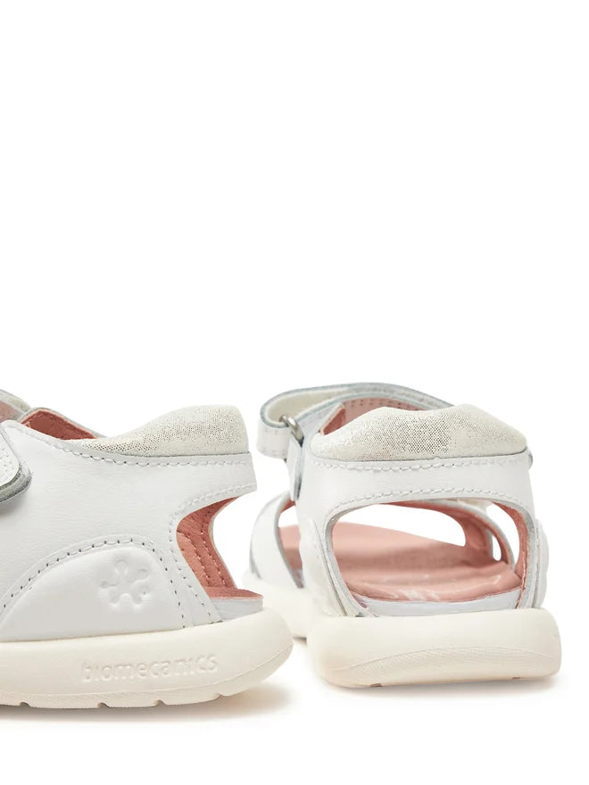 Biomecanics sandale fete 25-27 Napa Blanco cu stea