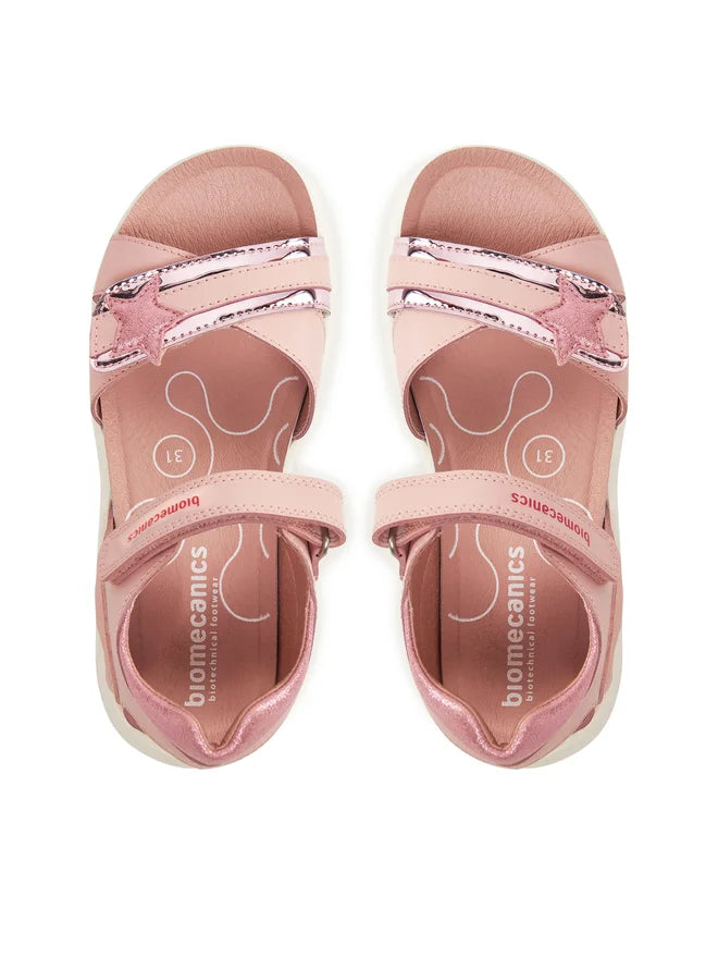 Biomecanics sandale fete 28-34 Napa Rosa cu stea