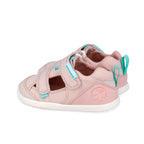 Biomecanics sandale fete Barefoot din panza canvas 19-26 Pique Rosa
