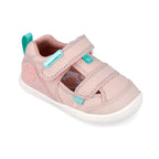 Biomecanics sandale fete Barefoot din panza canvas 19-26 Pique Rosa