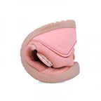 Biomecanics sandale fete din panza Primii Pasi 19-23 Pique Rose
