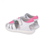 Biomecanics sandale fete Fresa 25-34 Napa Blanco cu capsuna