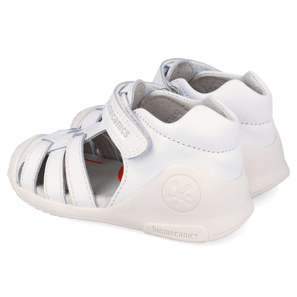 Biomecanics sandale fete Primii Pasi 18-25 Napa Blanco simpu