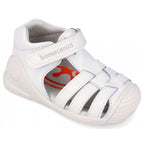 Biomecanics sandale fete Primii Pasi 18-25 Napa Blanco simpu