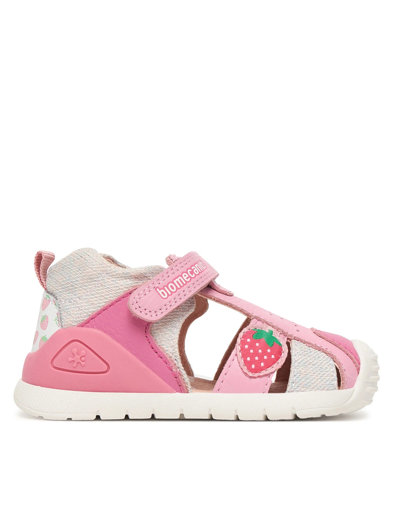 Biomecanics sandale fete Primii Pasi 18-25 Sauvage Candy cu capsuna