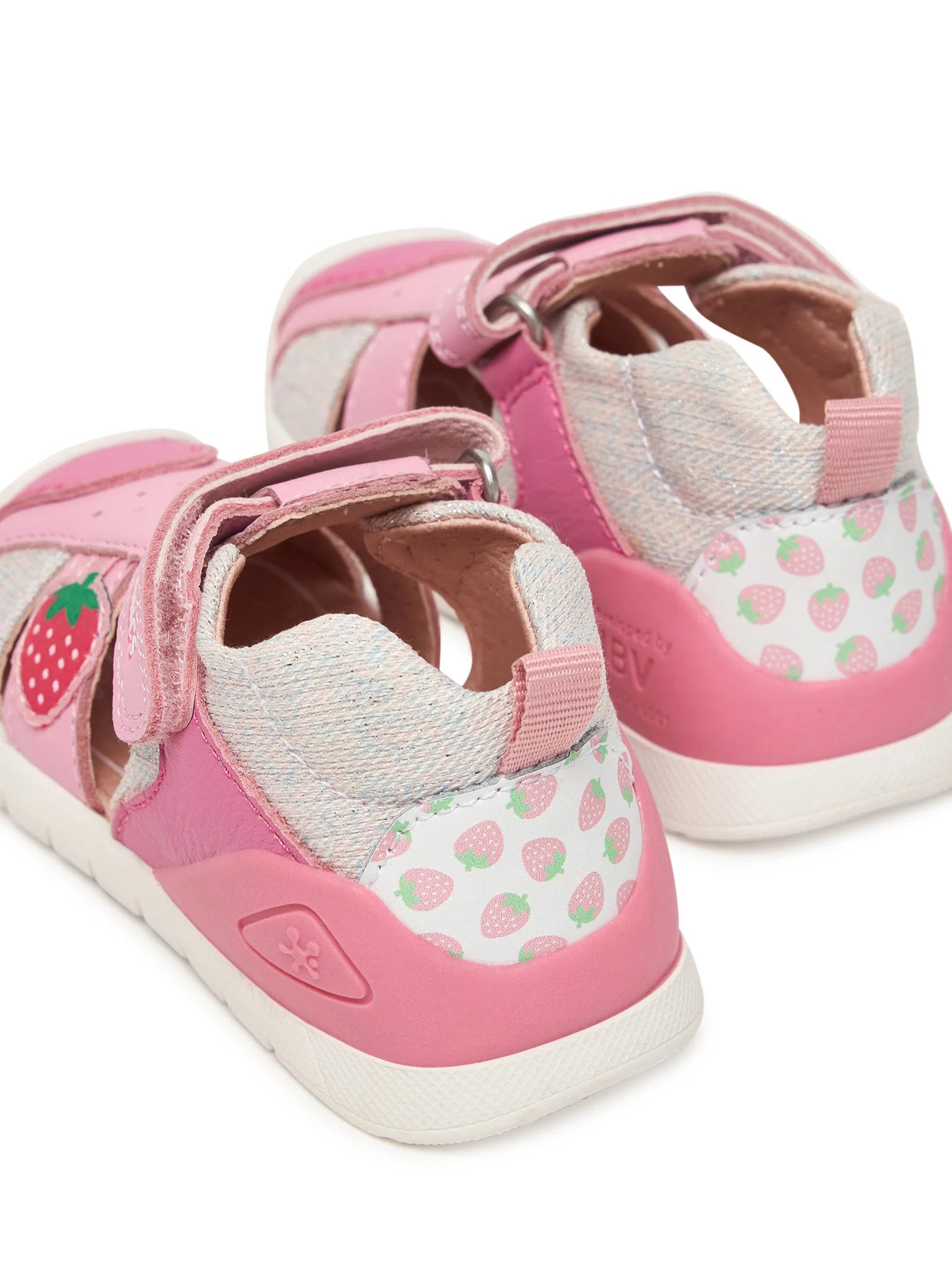 Biomecanics sandale fete Primii Pasi 18-25 Sauvage Candy cu capsuna