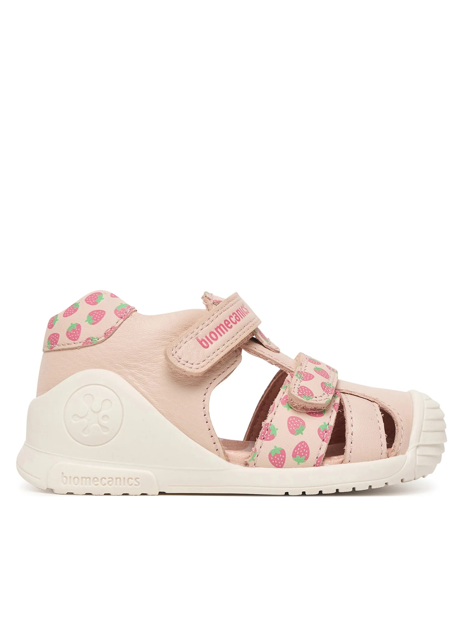 Biomecanics sandale fete Primii Pasi 18-25 Sauvage Cotton cu capsune