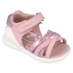 Biomecanics sandale fete cu varf deschis Primii Pasi 19-25 Sauvage Rosa