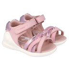 Biomecanics sandale fete cu varf deschis Primii Pasi 19-25 Sauvage Rosa