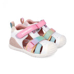 Biomecanics sandale fete Primii Pasi 20-25 Blanco Y Multicolor