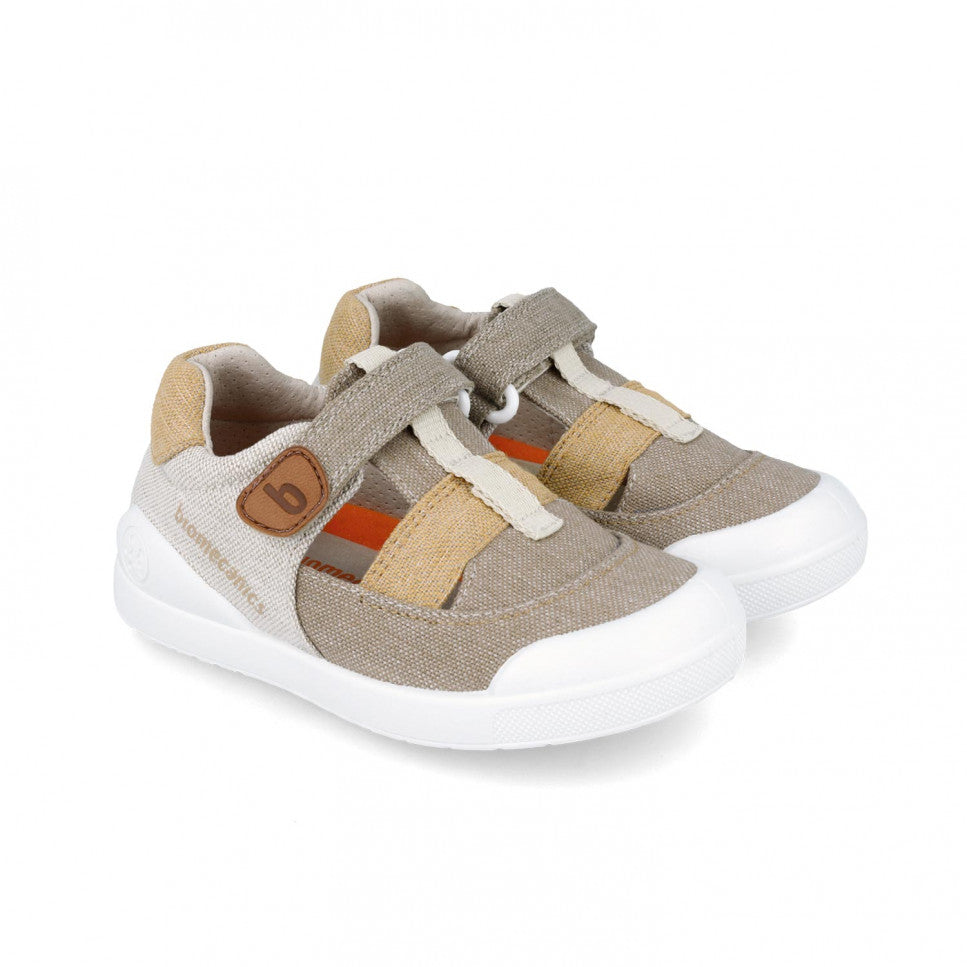 Biomecanics tenisi baieti decupati din panza 28-34 Pique Marron Imagine principală a produsului