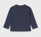 Mayoral bluza baieti cu imprimeu masina 6-48 luni Azul