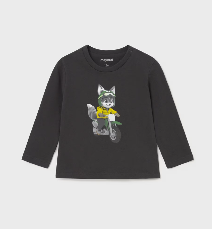 Mayoral bluza baieti cu imprimeu 6-48 luni Shadow