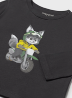 Mayoral bluza baieti cu imprimeu 6-48 luni Shadow