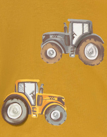 Mayoral bluza baieti cu imprimeu 6-48 luni Mustar Tractor