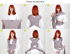 Boba Wrap Classic pentru purtarea bebelusilor 0m+ Navy Blue