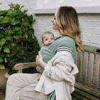 Boba Wrap Classic pentru purtarea bebelusilor 0m+ Sage Green