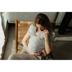 Boba Wrap elastic din bambus 0m+, Sage Rainbows