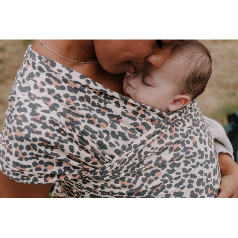 Boba Wrap elastic din bumbac 0m+, Leopard Imagine principală a produsului