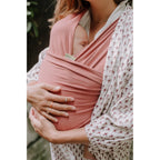 Boba Wrap elastic pentru purtarea bebelusilor 0m+, Dusty Pink