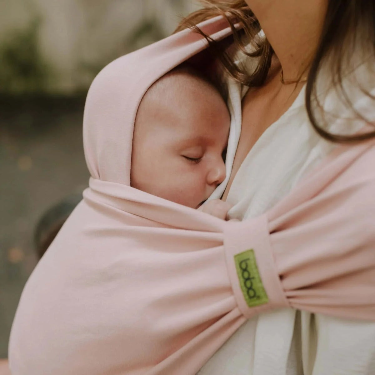 Boba Wrap ergonomic hibrid Bliss din bumbac 3.2-16 kg Bloom 