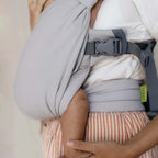 Boba Wrap ergonomic hibrid Bliss din bumbac 3.2-16 kg Grey