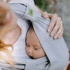 Boba Wrap ergonomic hibrid Bliss din bumbac 3.2-16 kg Grey