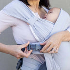 Boba Wrap ergonomic hibrid Bliss din bumbac 3.2-16 kg Grey