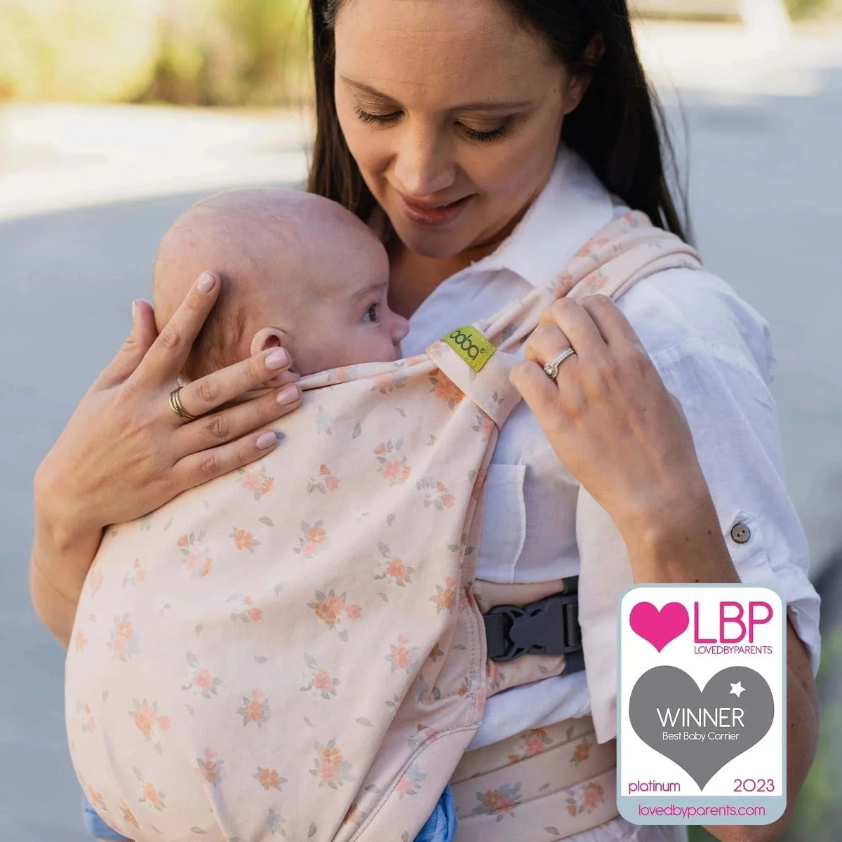 Boba Wrap ergonomic hibrid Bliss din bumbac 3.2-16 kg Posy