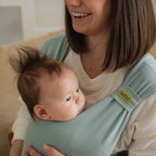 Boba Wrap ergonomic hibrid Bliss din bumbac 3.2-16 kg Sea Mist