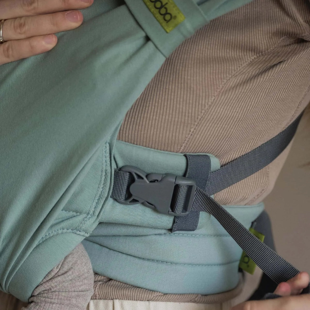 Boba Wrap ergonomic hibrid Bliss din bumbac 3.2-16 kg Sea Mist