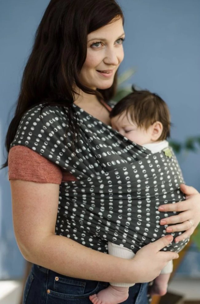Boba Wrap elastic din bumbac 0m+, Moon Phases Imagine secundară a produsului