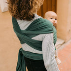 Boba Wrap elastic organic cu bambus 0m+ Rainforest 03