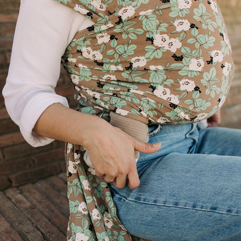 Boba Wrap elastic pentru purtarea bebelusilor 0m+ Magnolia 02