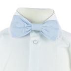 Soffi Baby camasa baieti tip body Alb 04