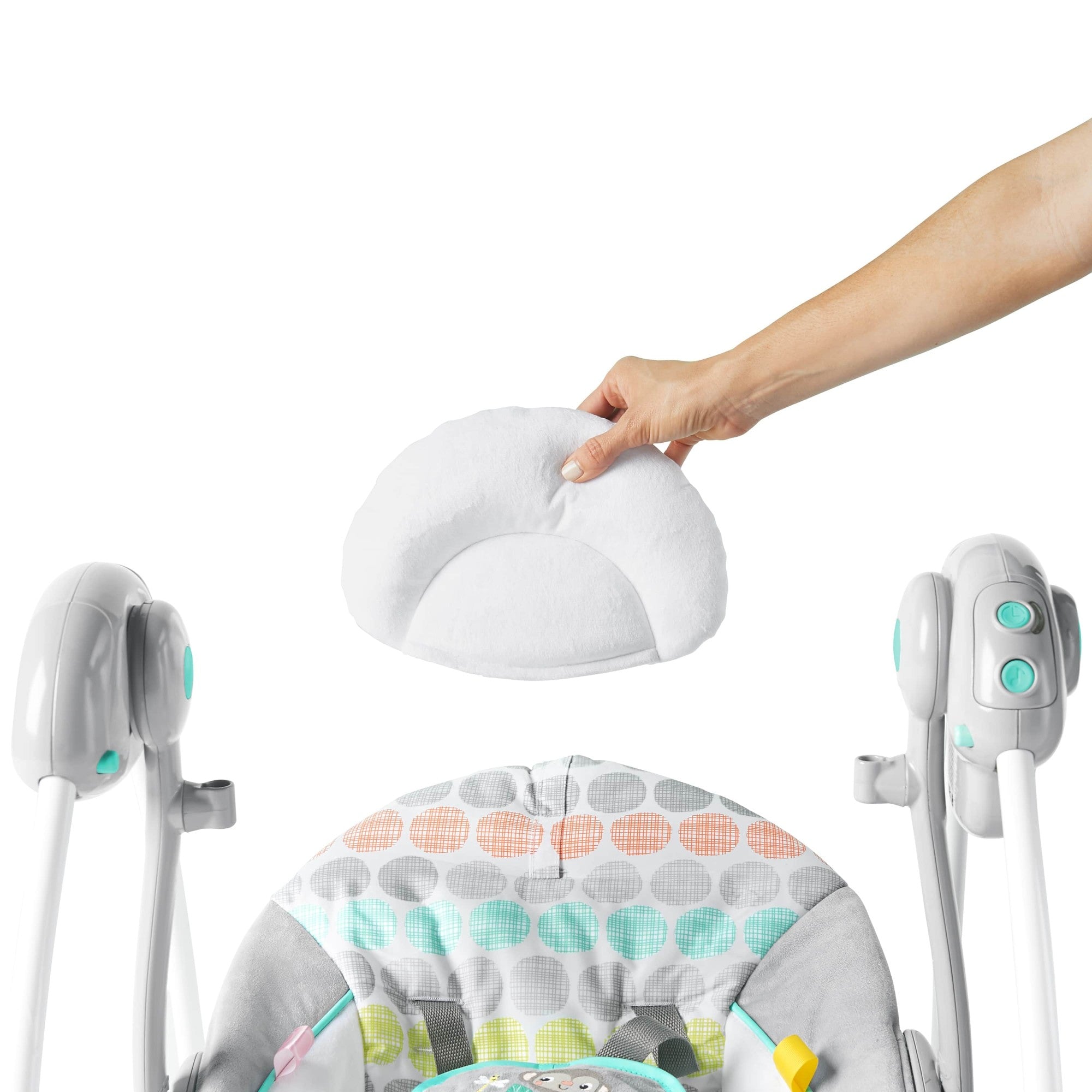 Bright Starts leagan portabil 0-9 kg Whimsical Wild 09