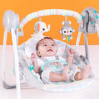 Bright Starts leagan portabil 0-9 kg Whimsical Wild 05