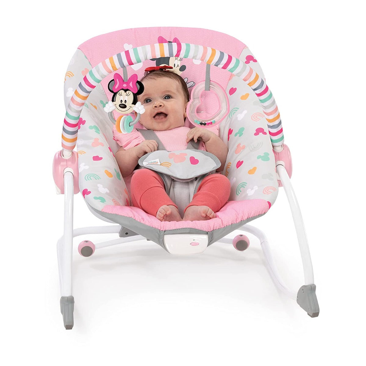 Bright Starts balansoar Minnie Mouse Forever Bestie 0-18 kg Imagine secundară a produsului