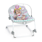 Bright Starts balansoar Rosy Rainbow 2în1 pentru 0m+