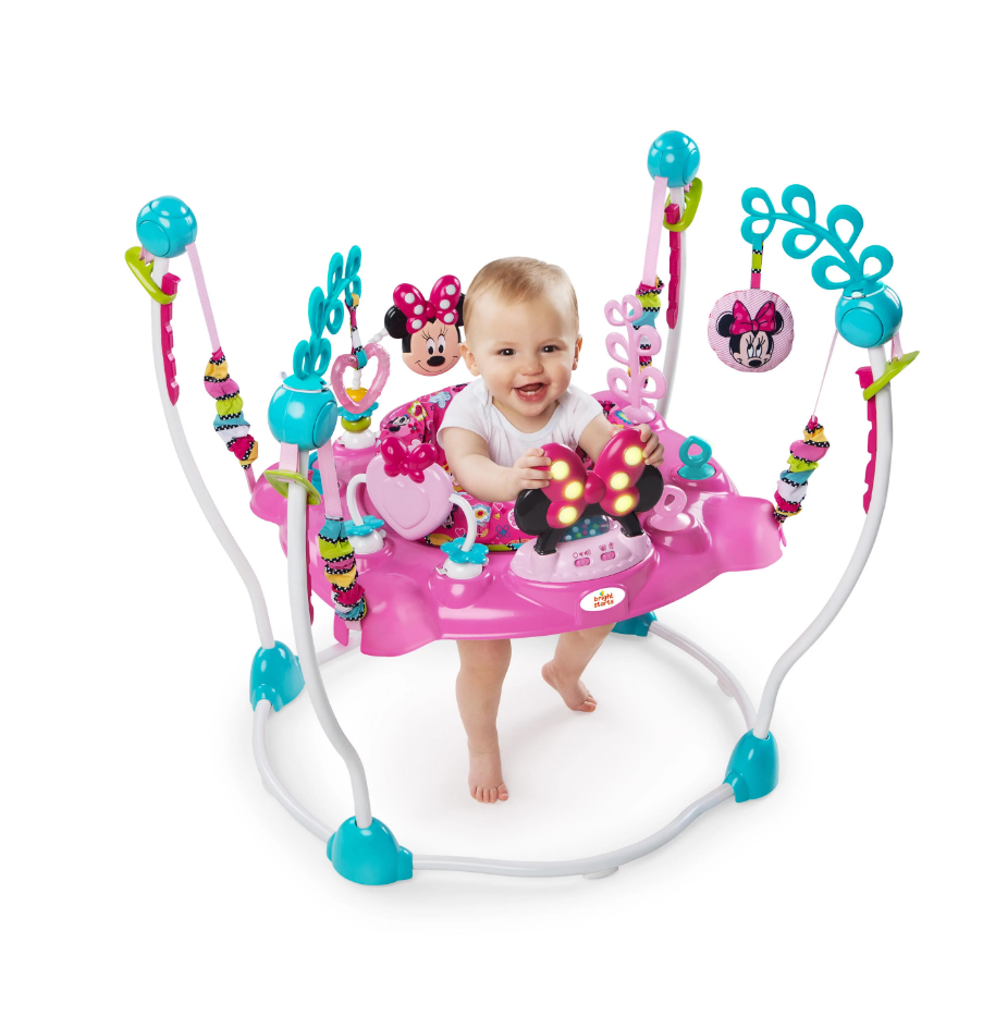 Bright Starts Centru de activitati Minnie Mouse Jumper 6m+